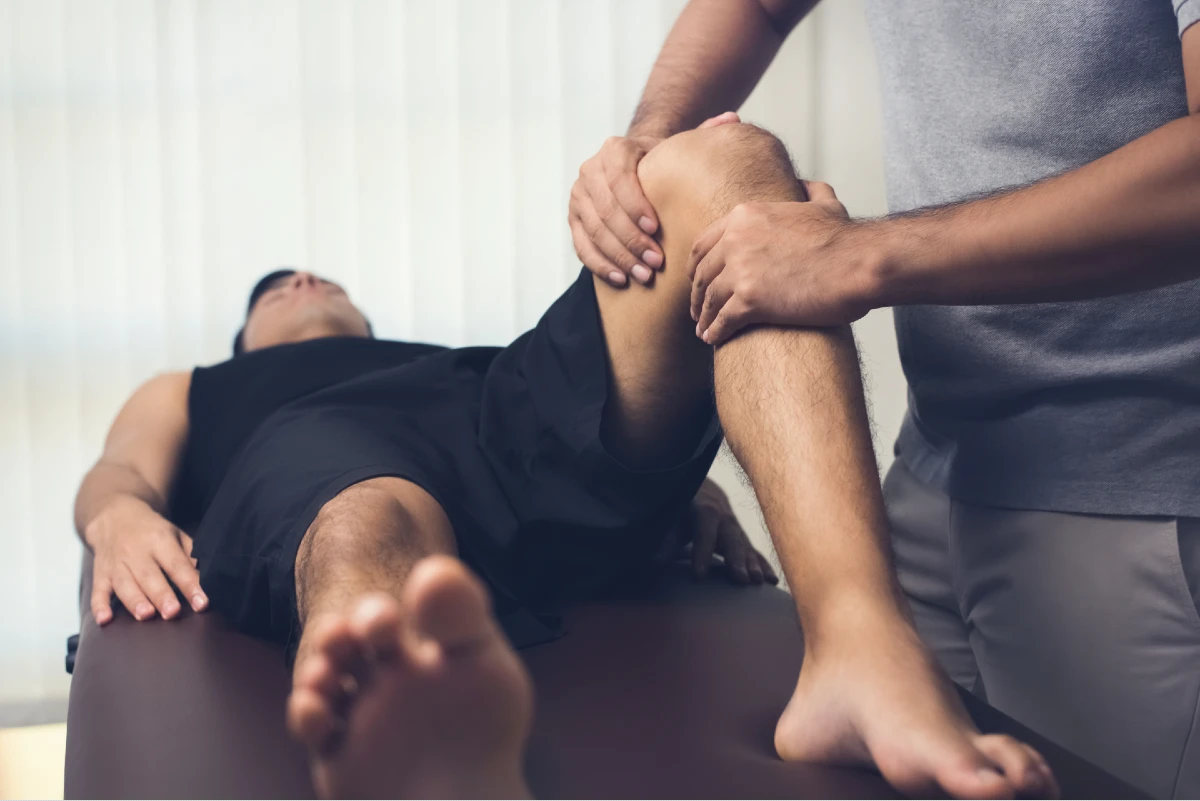 image of a physiotherapist